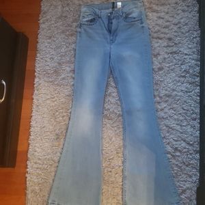 Bell bottom jeans